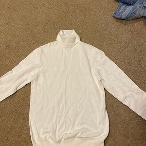 White mens turtleneck